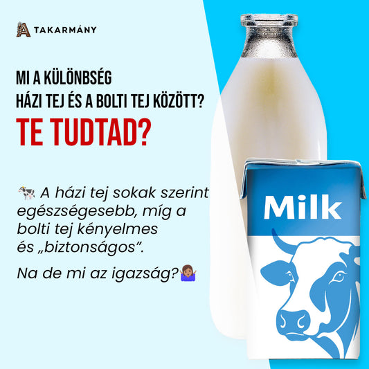 Házi tej vagy bolti tej?