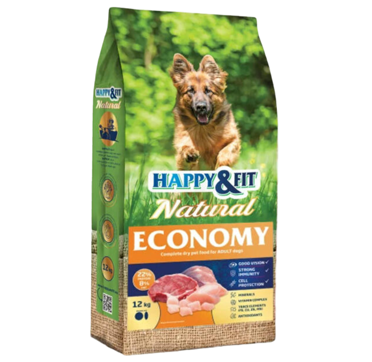 Happy & Fit Economy Adult - száraz kutyaeledel