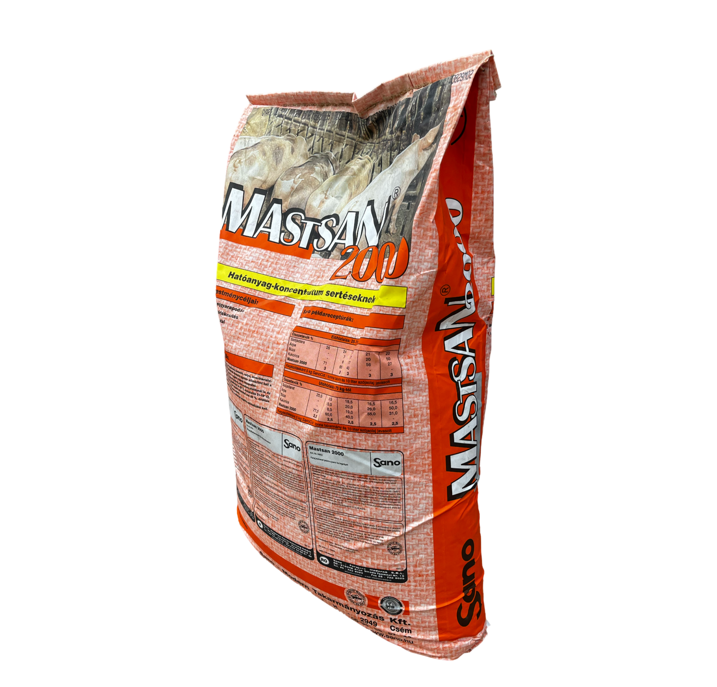 Mastsan 2000 - Hatóanyag-koncentrátum sertéseknek