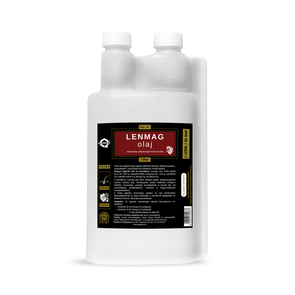 LENMAG olaj – hidegen préselt lenmag olaj