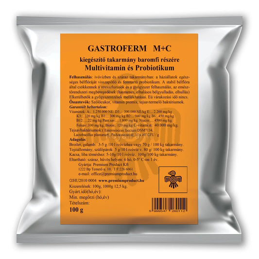 Gastroferm M+C baromfi pre- és probiotikum