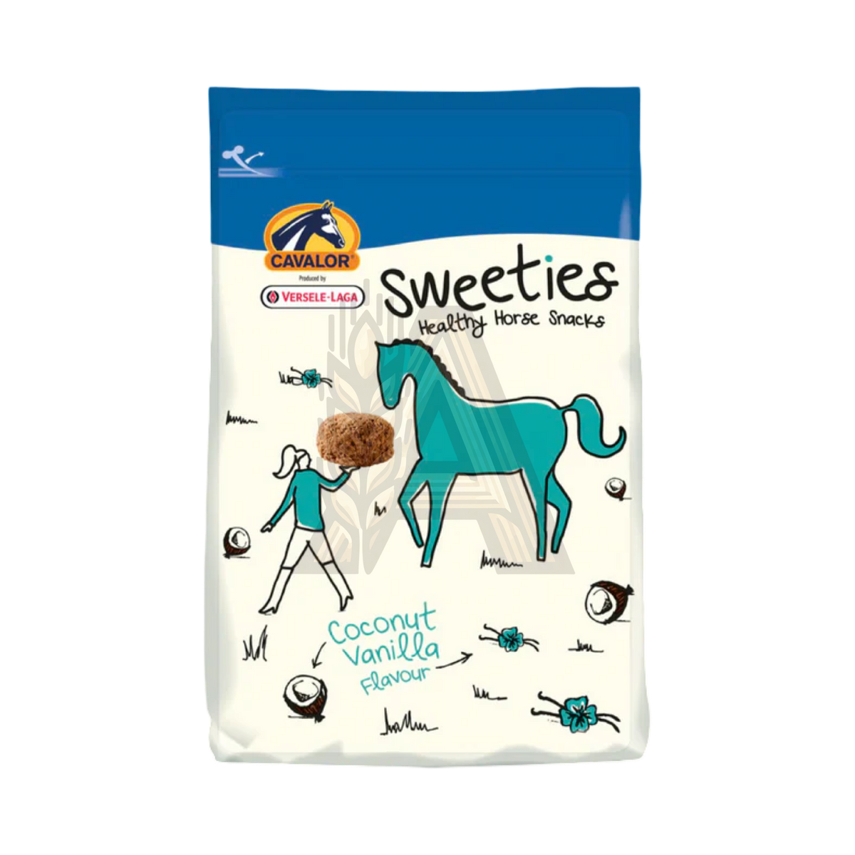 Cavalor Sweeties - Kókusz és vanília ízű jutalomfalat Lovaknak