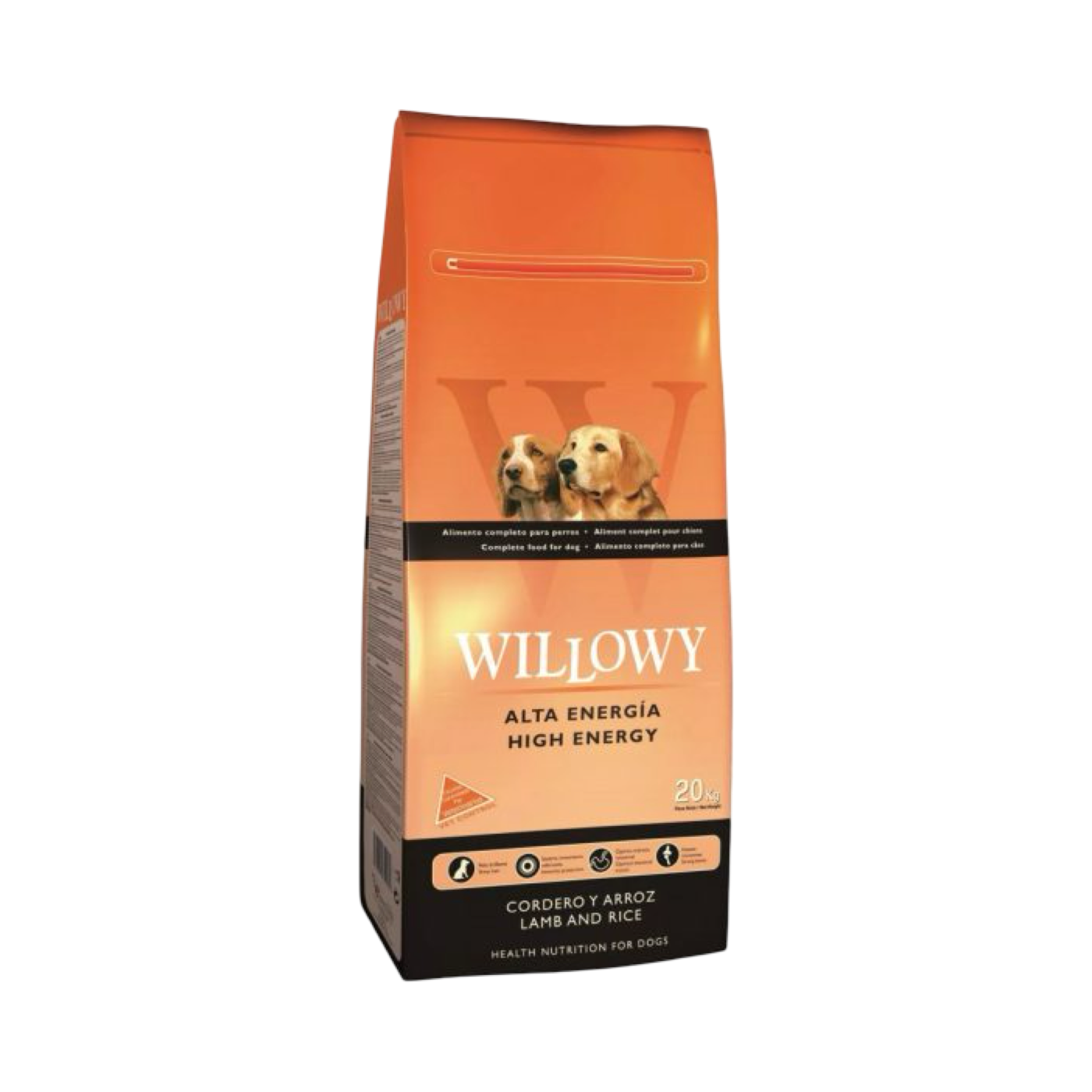 Willowy High Energy száraz kutyaeledel