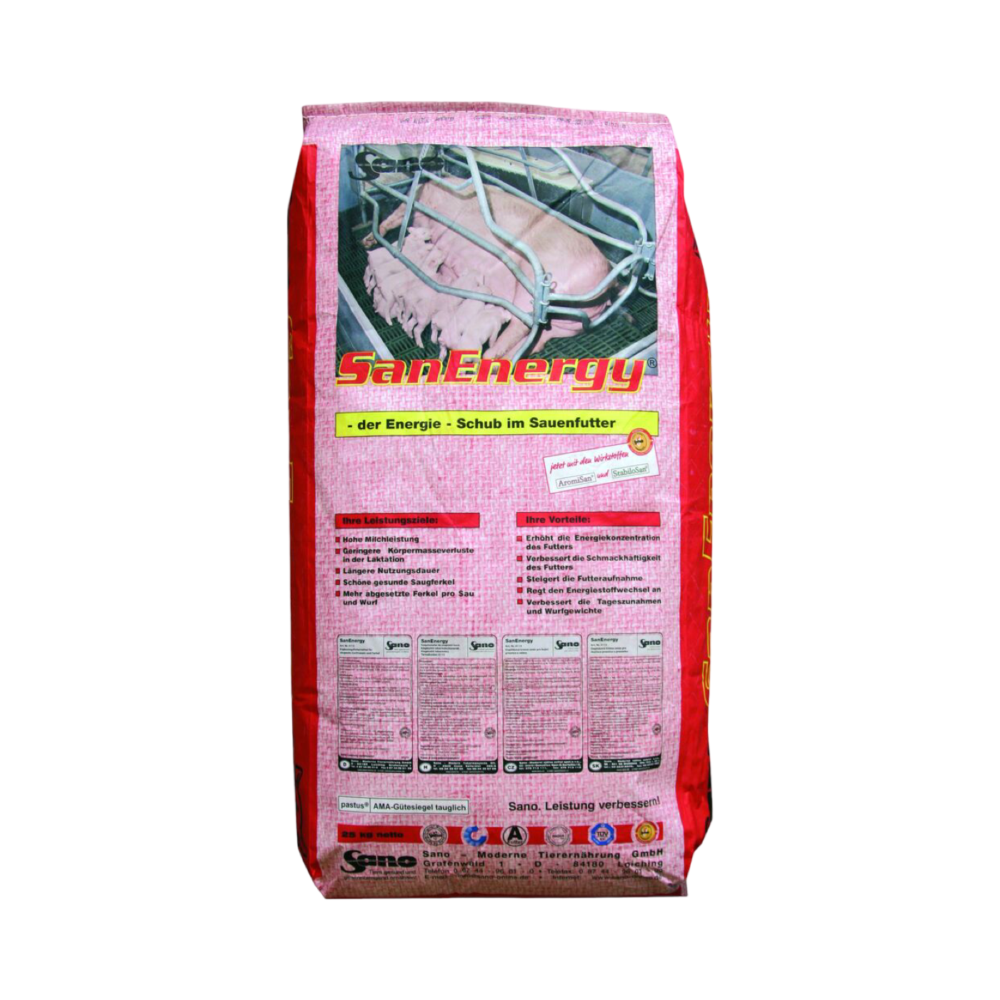 Sano San Energy®- Könnyen emészthető energia a kocatakarmányhoz