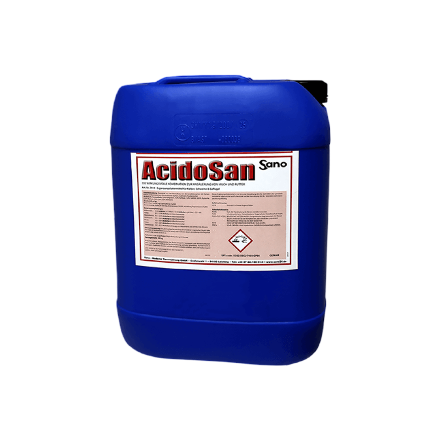 Sano AcidoSan®- Kiegészítő takarmány a tej és a víz savanyítására