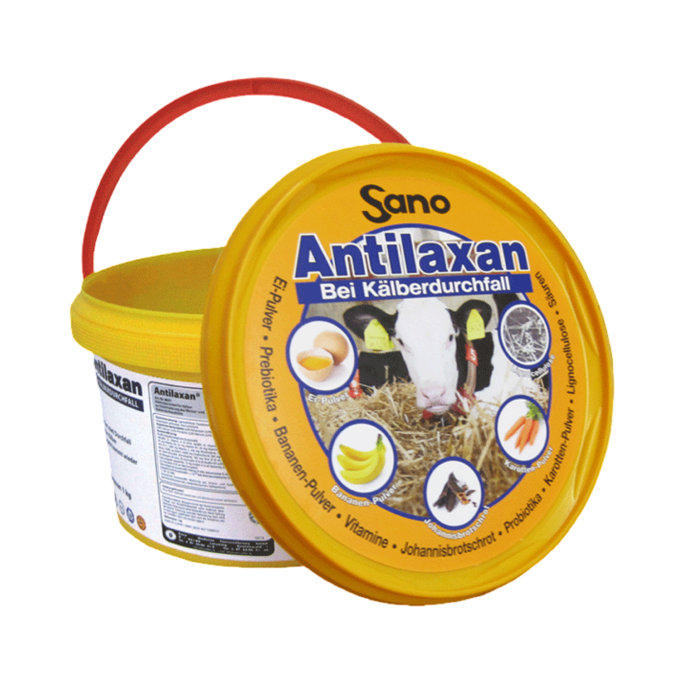 Sano Antilaxan®- Hatóanyag-kombináció a borjúkori hasmenés ellen