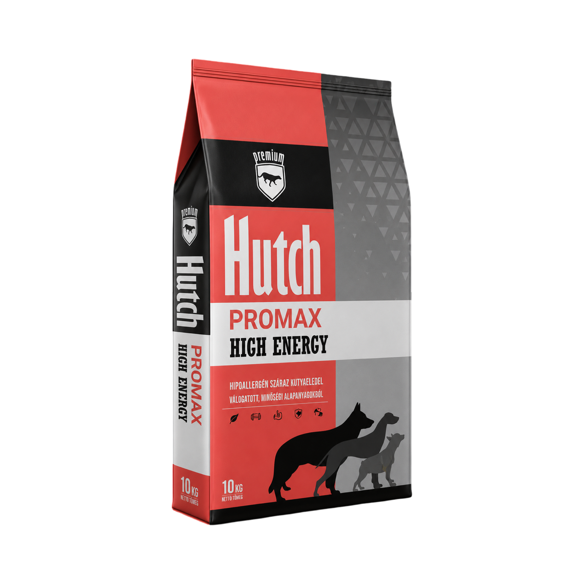HUTCH PROMAX HIGH ENERGY - Hipoallergén száraztáp Érzékeny fiatal és felnőtt kutyáknak fokozott fizikai igénybevételhez