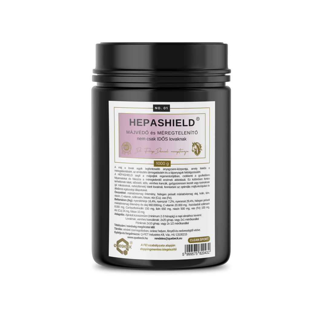 HEPASHIELD- Májvédő és májtámogató lovaknak
