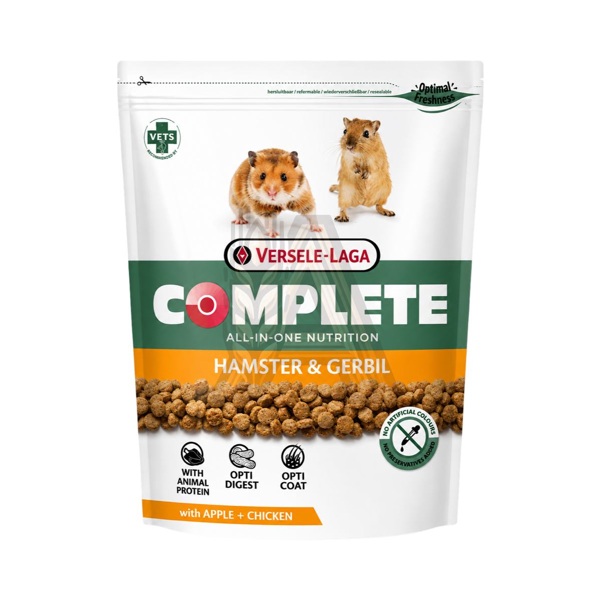 Versele-Laga COMPLETE Hamster & Gerbil - Teljes értékű extrudált eledel (törpe)hörcsögöknek és futóegereknek