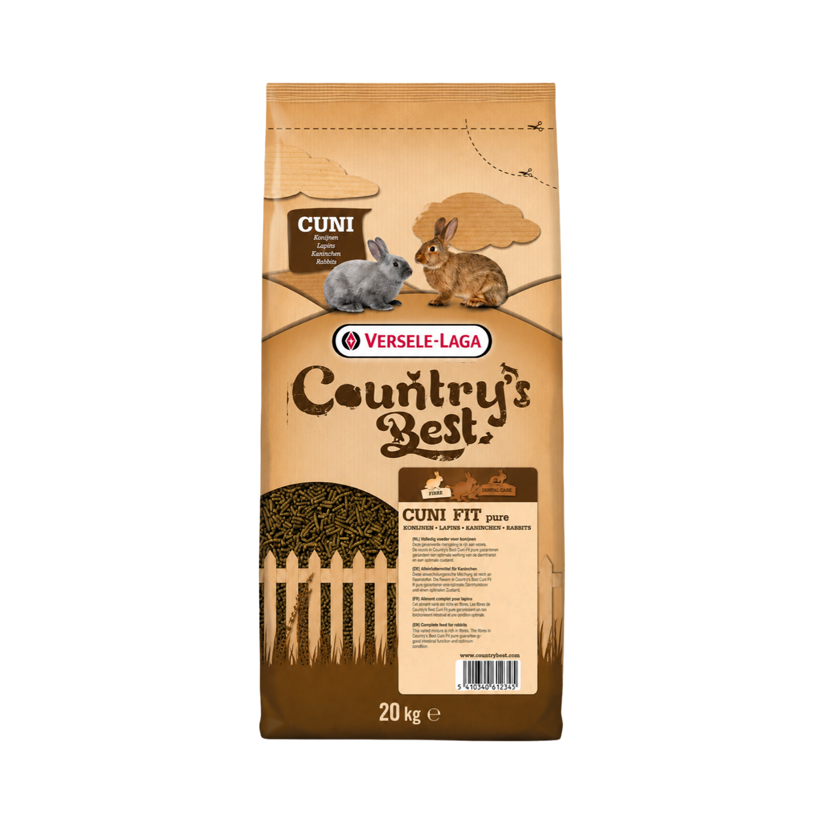 Versele-Laga Cuni Fit Pure- nyúltáp