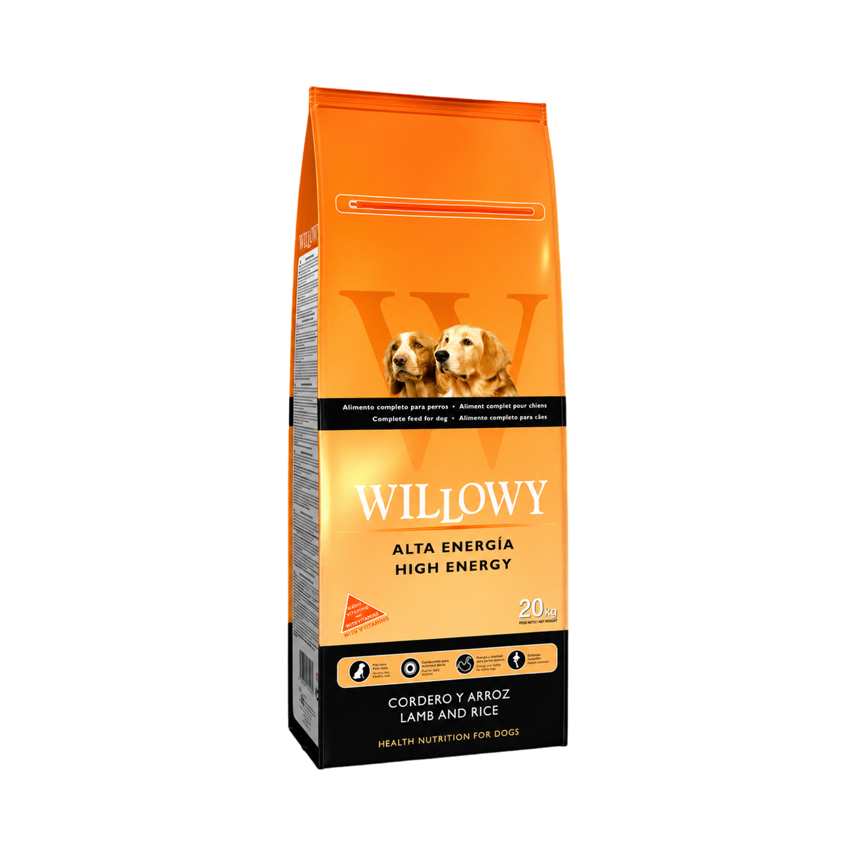Willowy High Energy - Prémium száraz kutyatáp