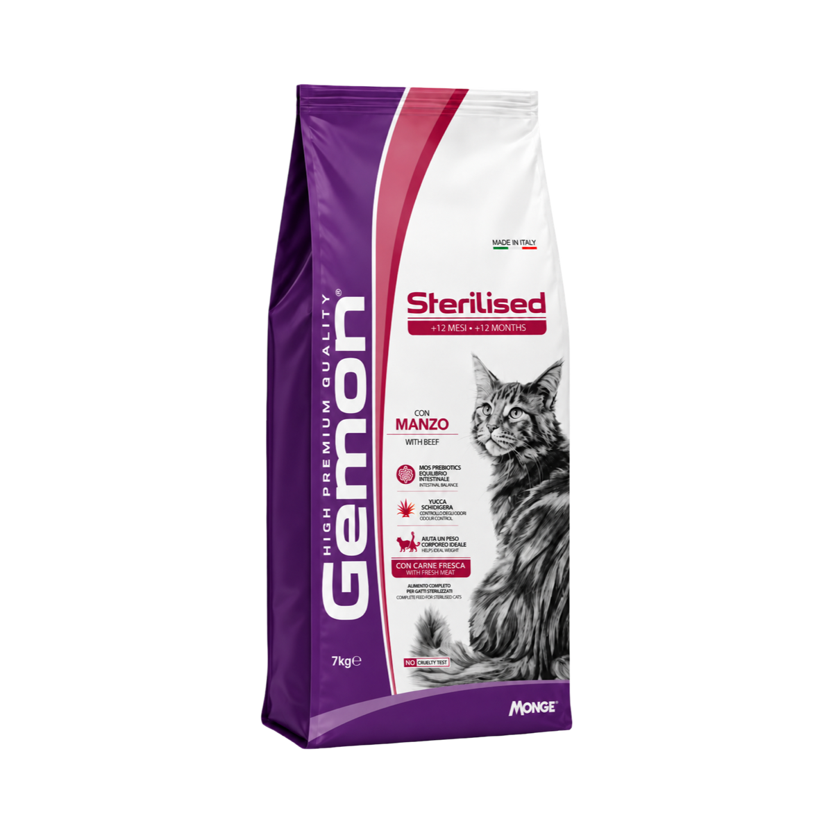 Gemon Adult sterilized- Prémium száraz macskatáp