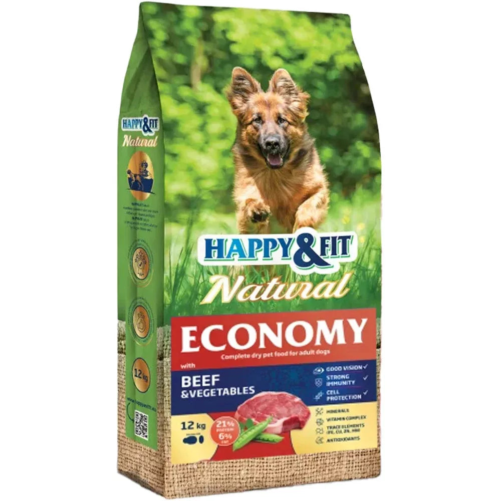 Happy & Fit Economy Adult - száraz kutyaeledel