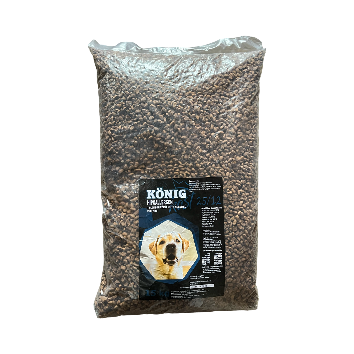 König Kost Hipoallergén száraz kutyaeledel