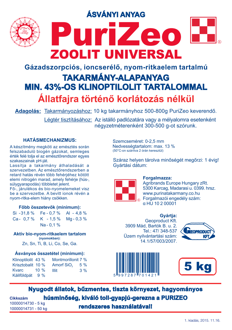 Purina Purizeo - ZOOLIT UNIVERSAL