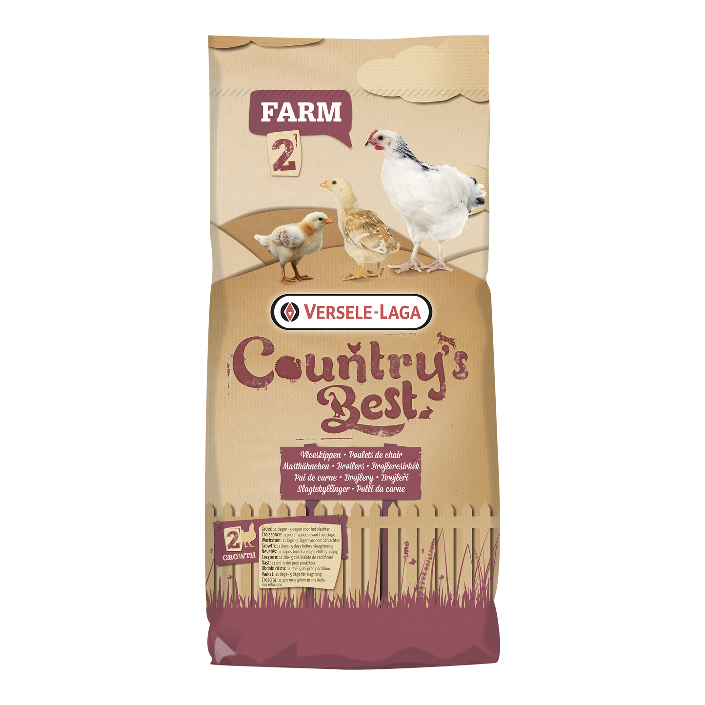 Farm 2. Broiler Nevelő takarmánykeverék