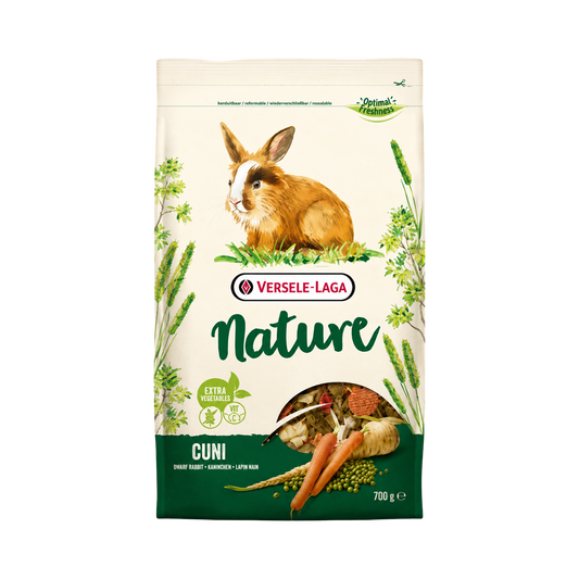 Versele-Laga NATURE Cuni - Gabonamentes prémium eledel nyulaknak és törpenyulaknak