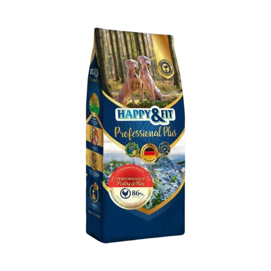 Happy & Fit Professional Plus Performance -száraz kutyaeledel