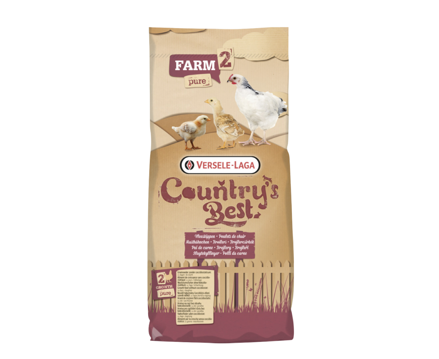 Farm 2. Pure Broiler befejező - csirketáp