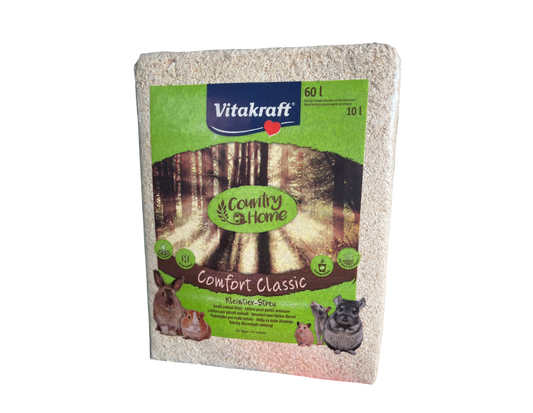 VITAKRAFT COUNTRYHOME PRÉSELT FORGÁCS 60L/3,5KG NATUR