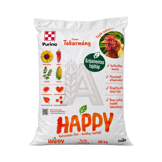 Purina Happy Szójamentes Tojótáp
