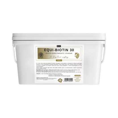 EQUI-BIOTIN 30 – Pata- és szarutámogató lovaknak
