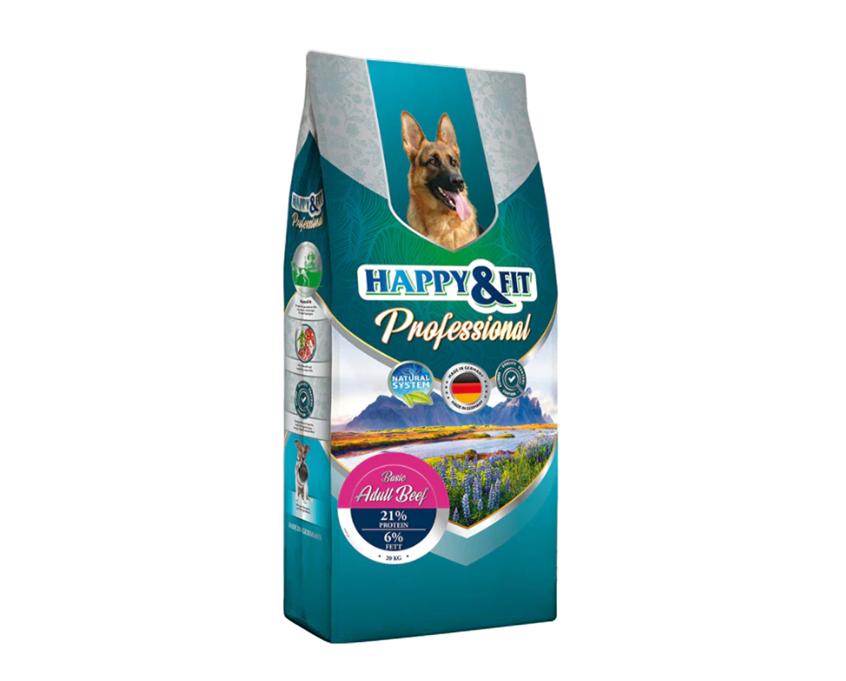 Happy & Fit Professional Basic Adult száraz kutyaeledel