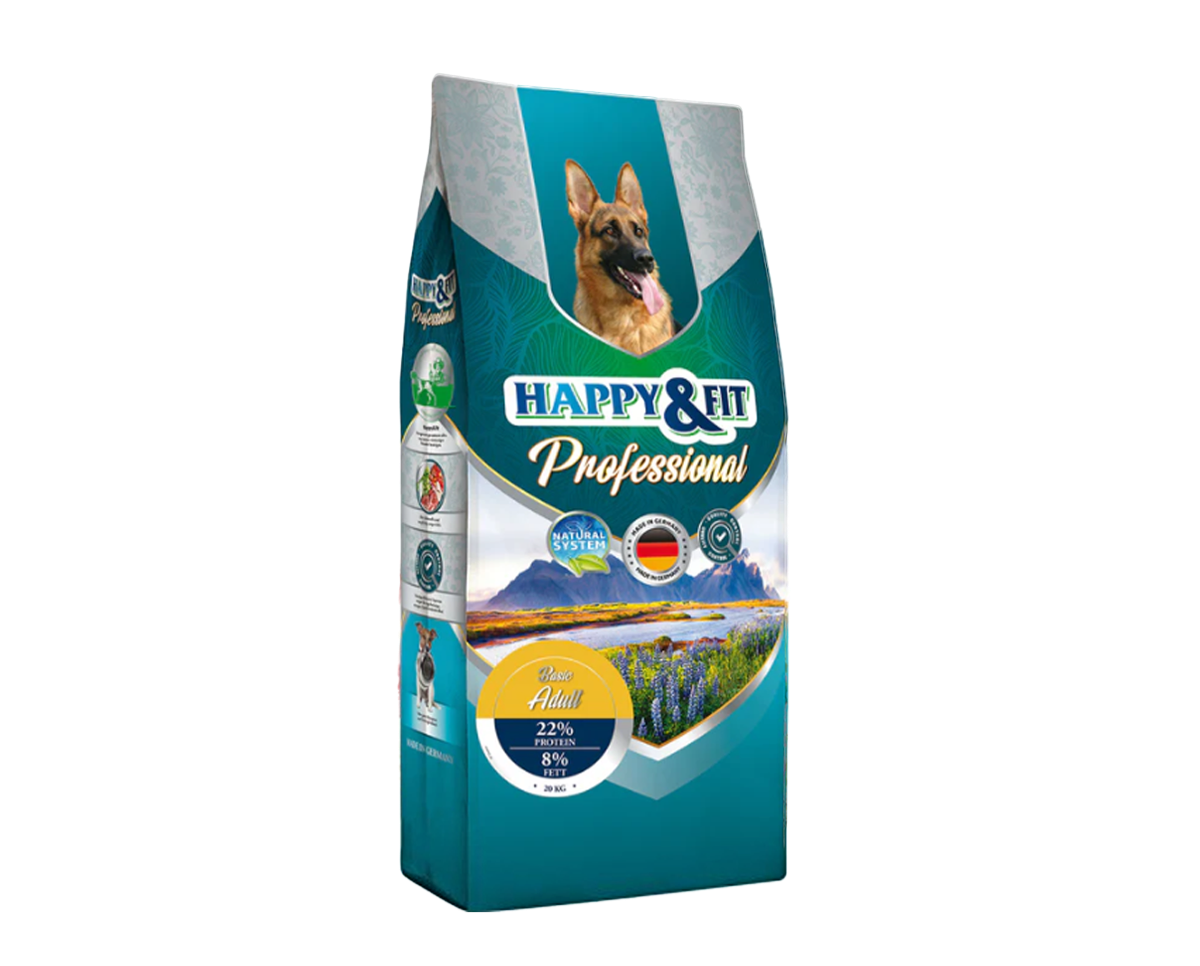 Happy & Fit Professional Basic Adult száraz kutyaeledel