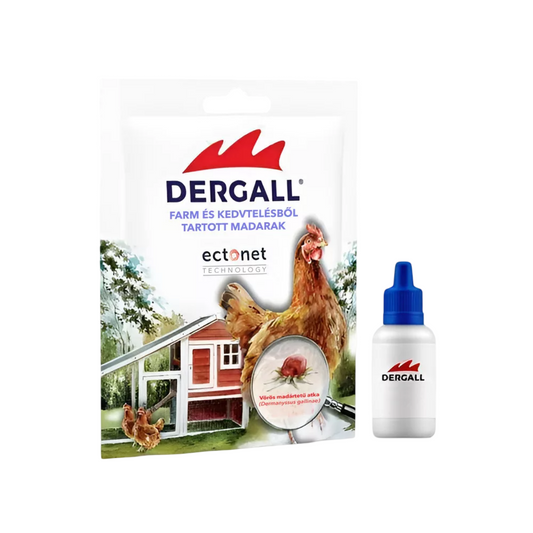 DERGALL - vörös madártetű atkák ellen