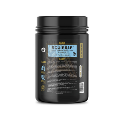 EQUIRESP® – Természetes gyógynövény alapú LÉGÚTTISZTÍTÓ lovaknak