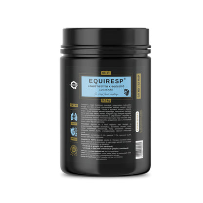 EQUIRESP® – Természetes gyógynövény alapú LÉGÚTTISZTÍTÓ lovaknak