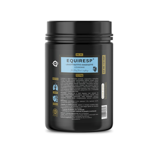 EQUIRESP® – Természetes gyógynövény alapú LÉGÚTTISZTÍTÓ lovaknak