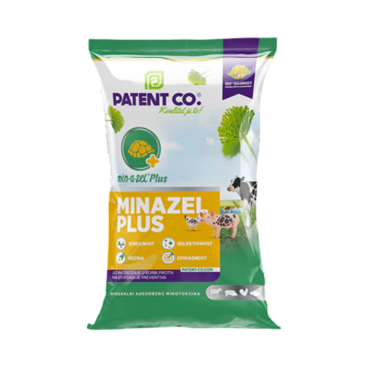 Patent co. Minazel Plus toxinkötő