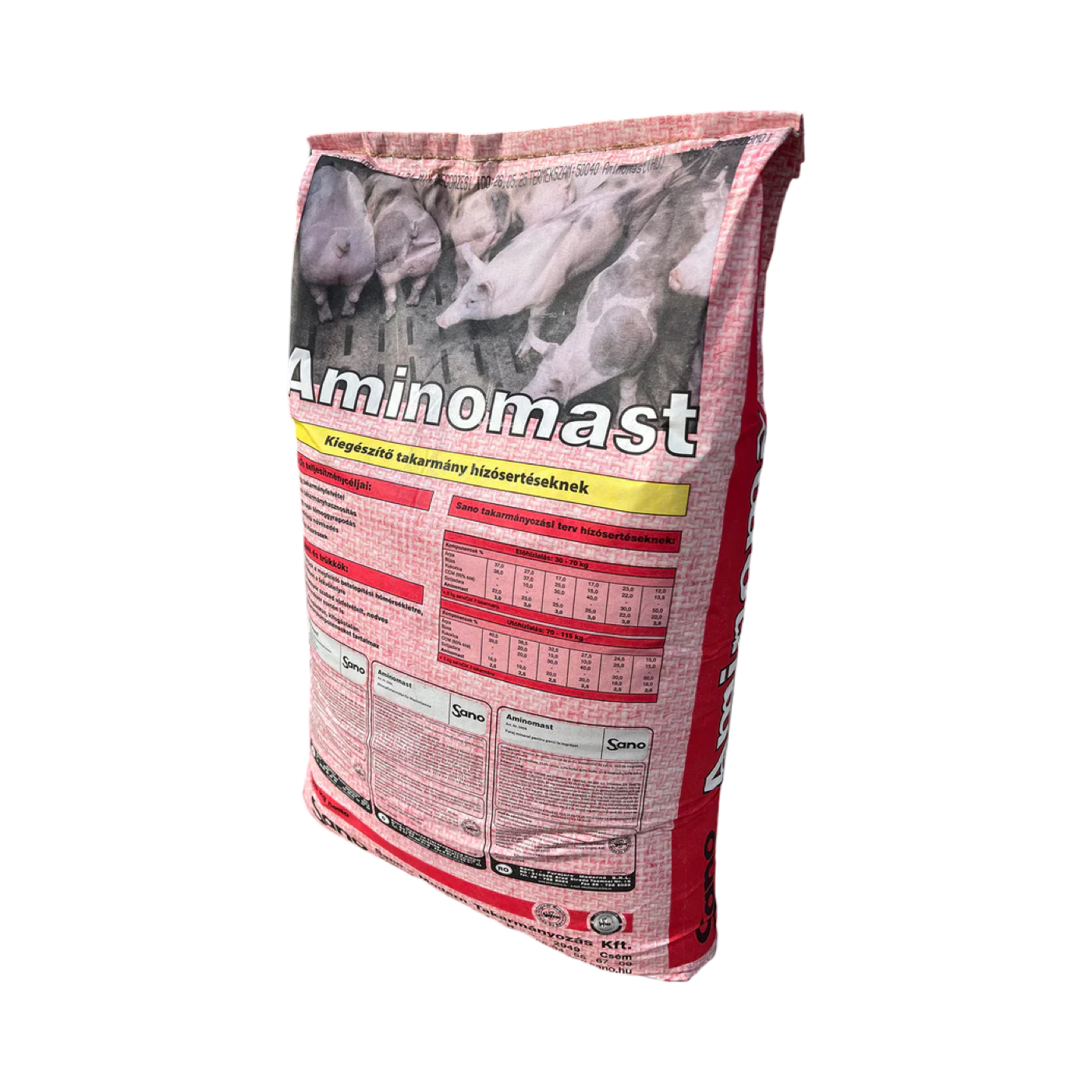 Sano AminoMast - Hatóanyagkombináció hízósertéseknek