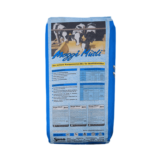 Sano Meggi Müsli® -Borjústarter a kiváló bendőfejlődésért