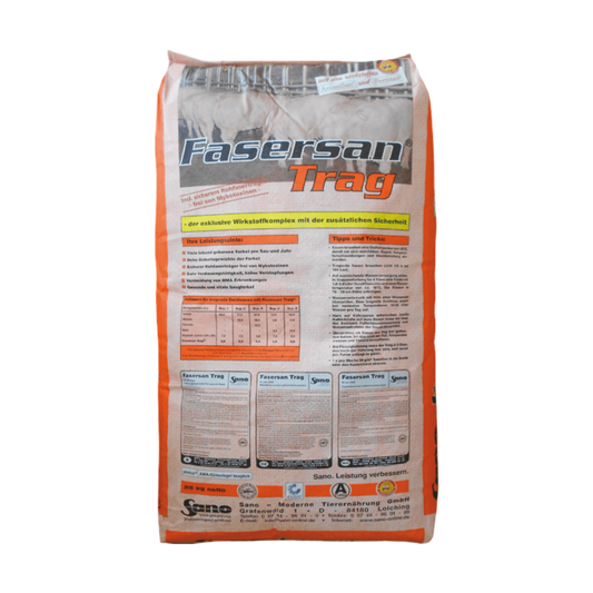 Sano Fasersan® Trag - Ásványi takarmány nyersrost koncentrátummal vemhes kocáknak