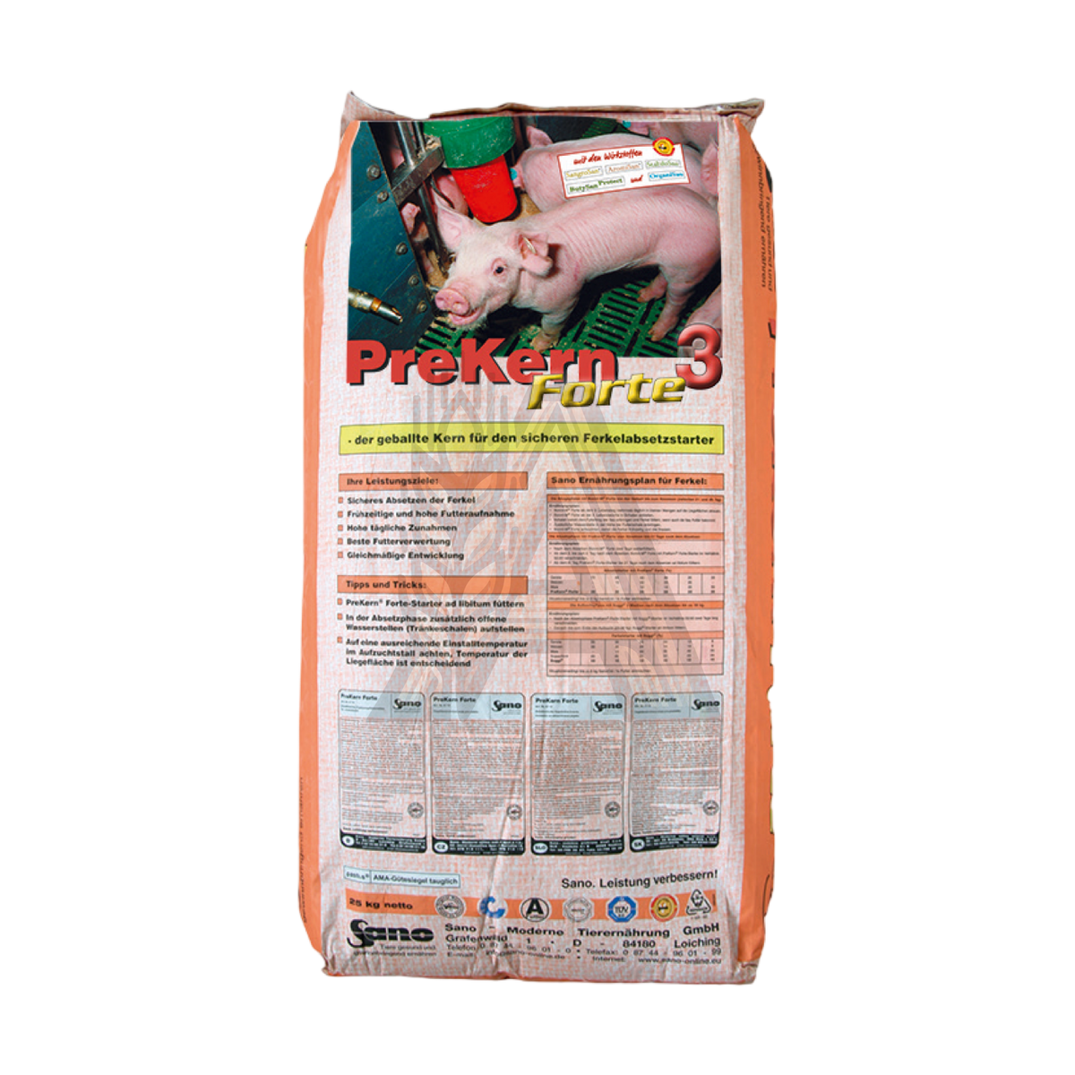 Sano PreKern® Forte 3- Kiegészítő takarmány választott malacoknak