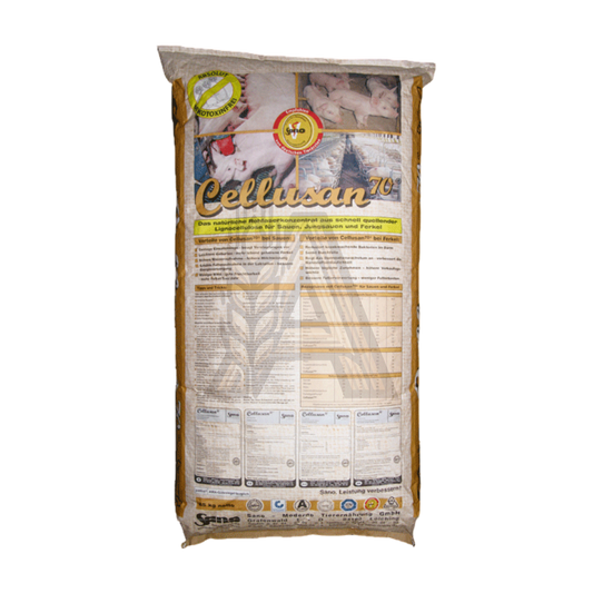 Sano Cellusan70®- Nyersrost-koncentrátum kocáknak, malacoknak és hízósertéseknek a kiváló emésztésért
