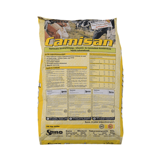 Sano Camisan®-Ásványianyag komplex nagy teljesítményű tejelő tehenek részére