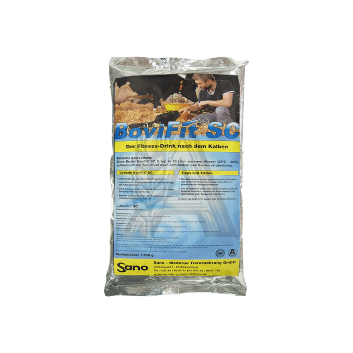 Sano BoviFit® SC- Fitneszital az optimális laktációs starthoz