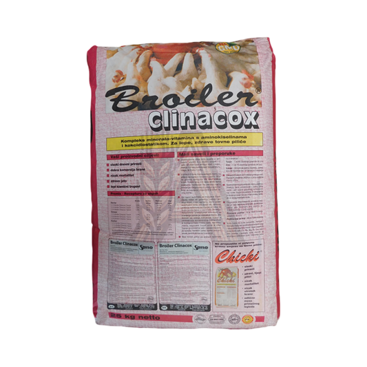 Sano Broiler Clinacox® – Komplett premix hízó és tenyészbaromfi részére