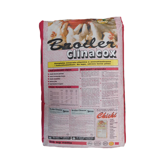 Sano Broiler Clinacox® – Komplett premix hízó és tenyészbaromfi részére