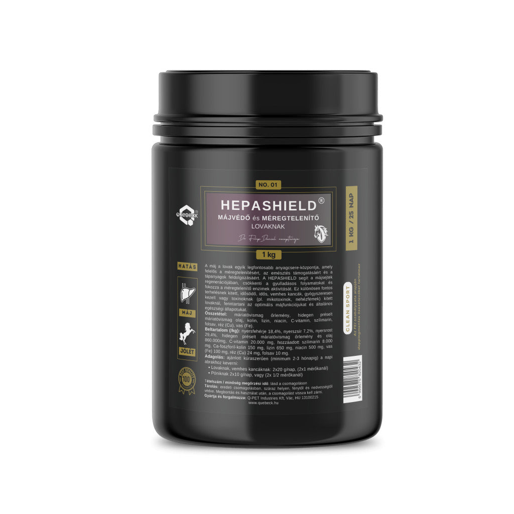 HEPASHIELD- Májvédő és májtámogató lovaknak