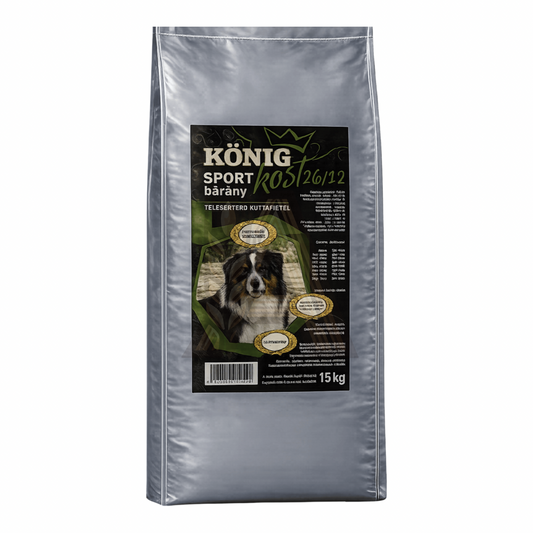 König Kost Sport Bárány száraz kutyaeledel
