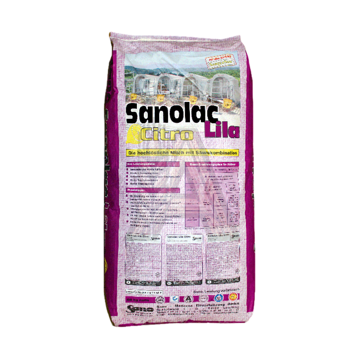 Sanolac LilaCitro - Borjú tejpótló