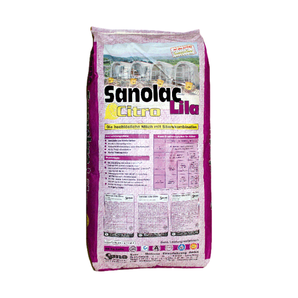 Sanolac LilaCitro - Borjú tejpótló