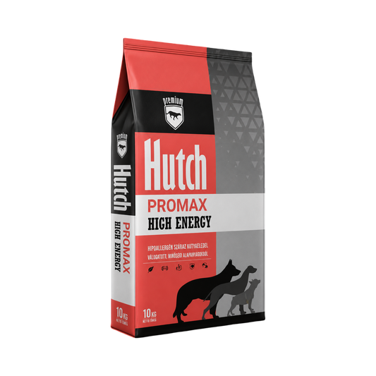 HUTCH PROMAX HIGH ENERGY - Hipoallergén száraztáp Érzékeny fiatal és felnőtt kutyáknak fokozott fizikai igénybevételhez