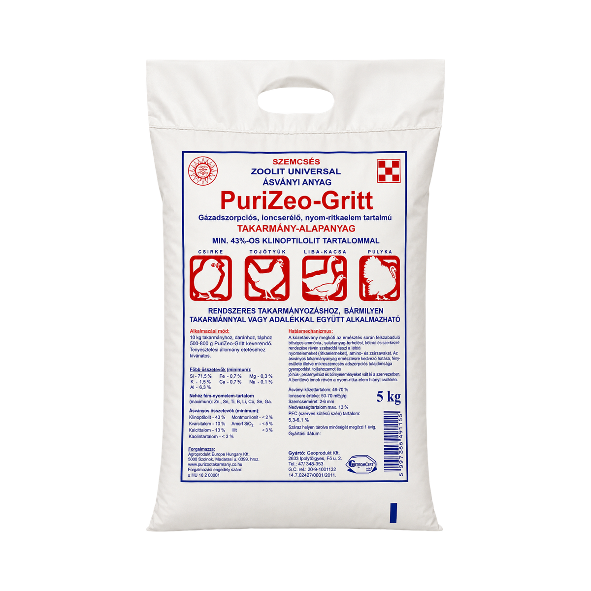 Purina Purizeo-Gritt- ZOOLIT UNIVERSAL