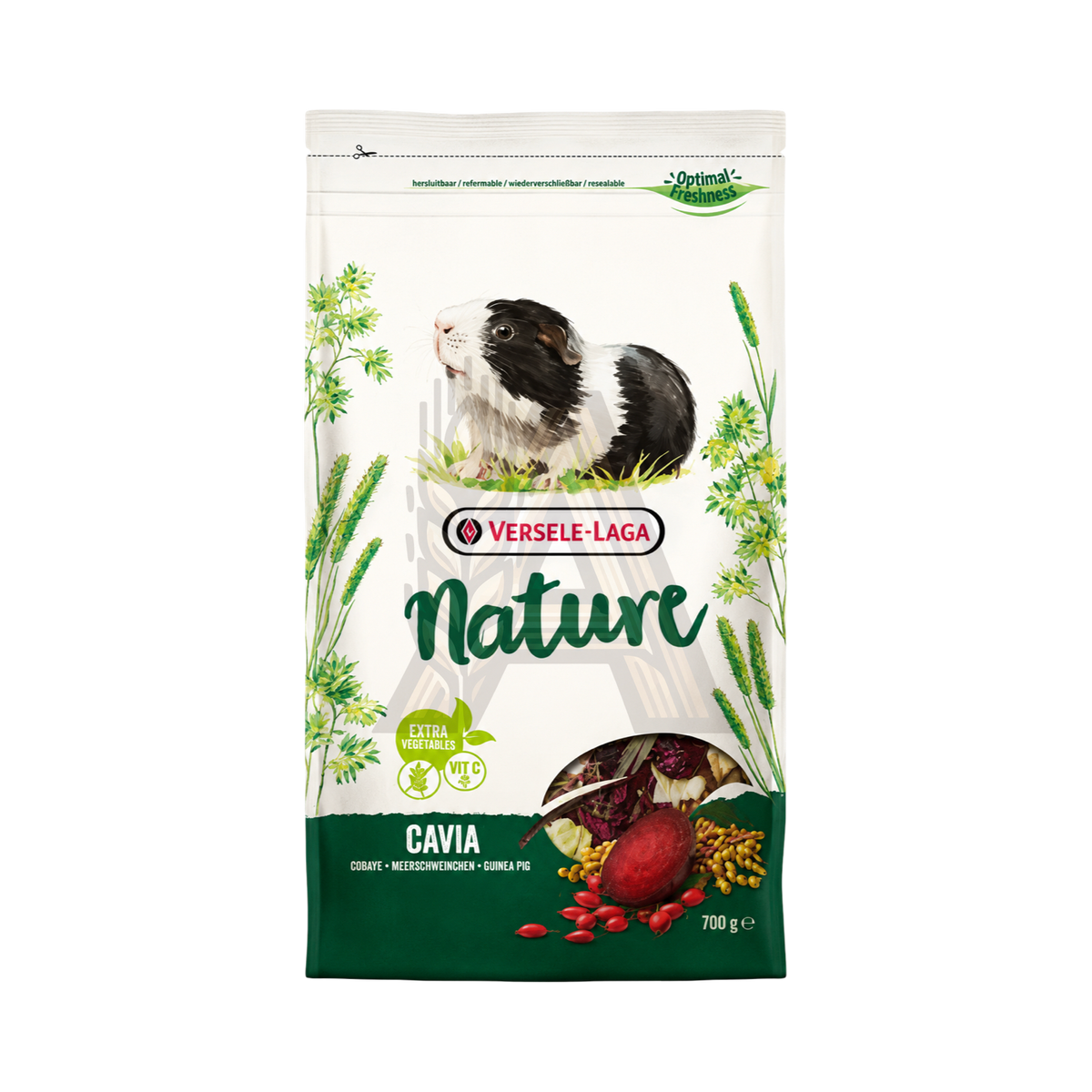 Versele-Laga NATURE Cavia - Gabonamentes, magas rosttartalmú prémium eledel tengerimalacoknak