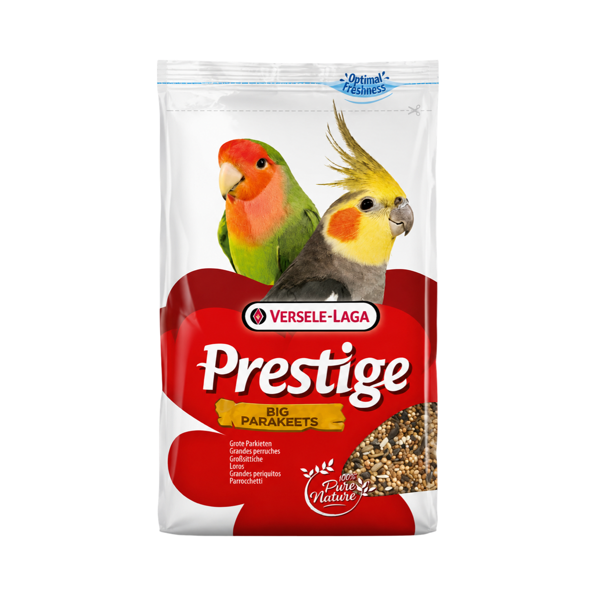 Versele-Laga Prestige Big Parakeets - Prémium napi eledel közepes és nagytestű papagájoknak